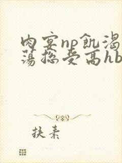 肉宴np饥渴放荡总受高hbl