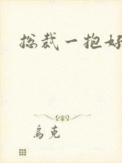 总裁一抱好欢喜