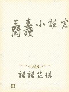 三喜小说完整版阅读