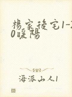 杨家后宅1-20暖阳