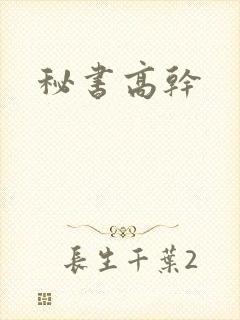 秘书高干