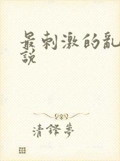 最刺激的乱岳小说