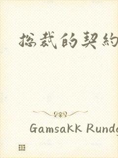 总裁的契约情人