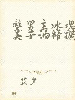 双男主冰块棉签夹子酒精扩张器