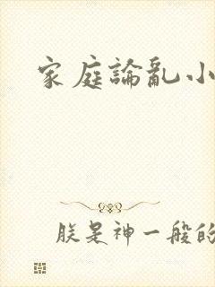 家庭论乱小说