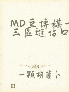 MD豆传媒一二三区进站口