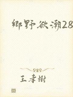 乡野欲潮28章