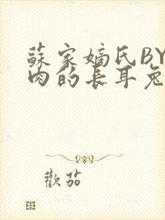 苏家嫡氏BY吃肉的长耳兔