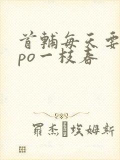 首辅每天要不够po一枝春