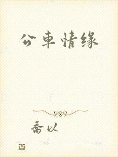 公车情缘
