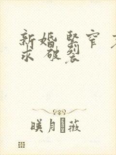 新婚 紧窄 哀求 破裂