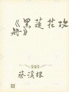 《黑莲花攻略手册》