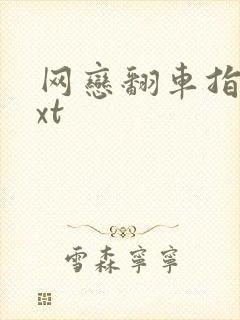 网恋翻车指南txt