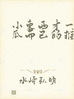 小东西才一根黄瓜而已的推荐书