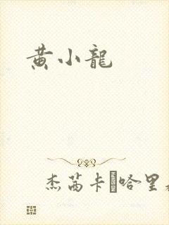 黄小龙