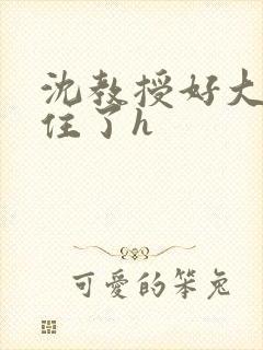 沈教授好大含不住了h