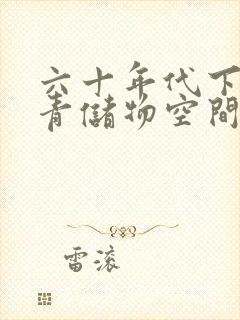 六十年代下乡知青储物空间