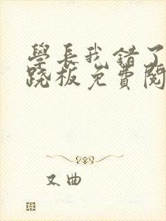 学长我错了 跷跷板免费阅读