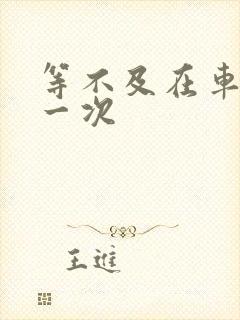 等不及在车里做一次