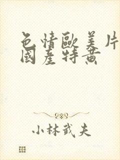 色情欧美片午夜国产特黄