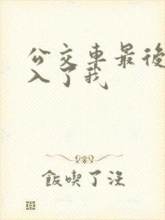 公交车最后一排入了我