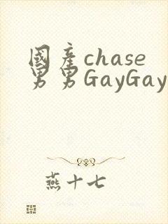 国产chase男男GayGay