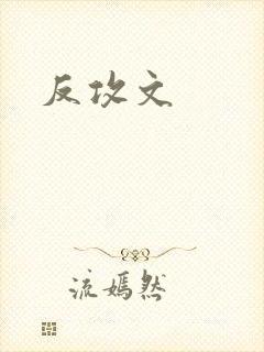 反攻文