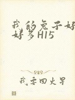 我的兔子好软水好多H15