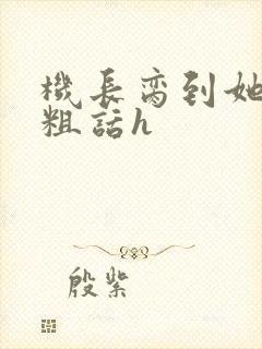 机长脔到她哭h粗话h