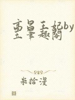 高昌王妃by黛玉笔趣阁