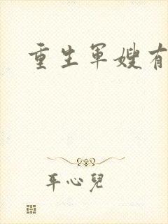 重生军嫂有空间
