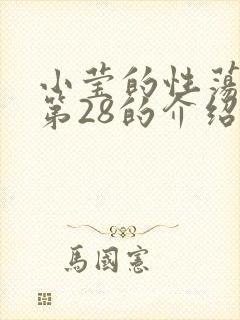 小莹的性荡生活第28的介绍