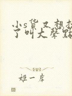 小s货又想挨c了叫大声点