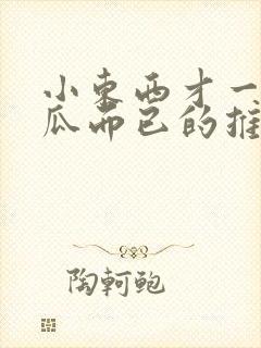 小东西才一根黄瓜而已的推荐书