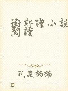 卫斯理小说在线阅读