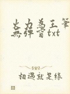 火力为王笔趣阁无弹窗txt