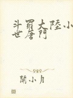 斗罗大陆小说绝世唐门