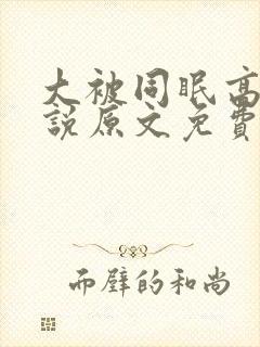 大被同眠高粱小说原文免费阅读