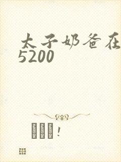 太子奶爸在花都5200