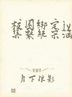 校园绑定jy收集系统宋涵全文免费