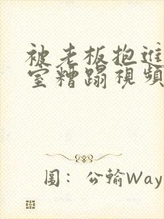 被老板抱进办公室糟蹋视频