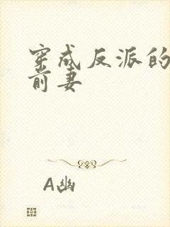 穿成反派的炮灰前妻