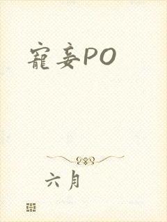 宠妾PO