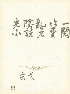 光阴乱作一团的小说免费阅读