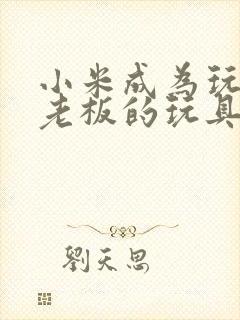 小米成为玩具店老板的玩具