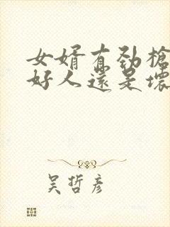 女婿有劲枪枪是好人还是坏人