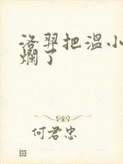 洛羿把温小辉做烂了