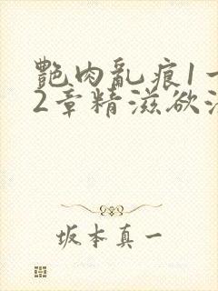 艳肉乱痕1一12章精滋欲液