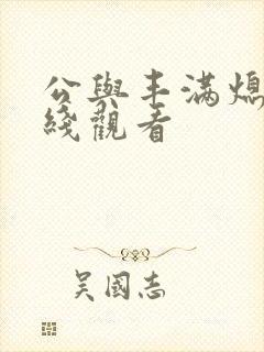 公与丰满熄4在线观看