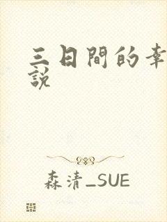 三日间的幸福小说